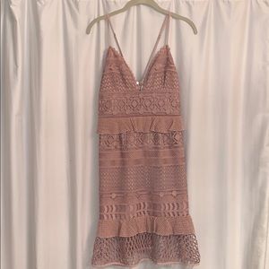 SAYLOR Drew Dress blush